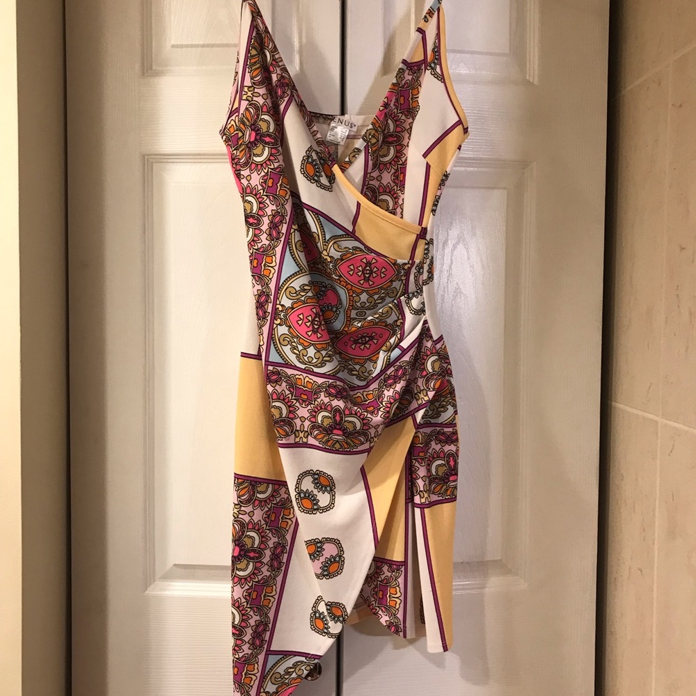 Venus dress with spaghetti straps